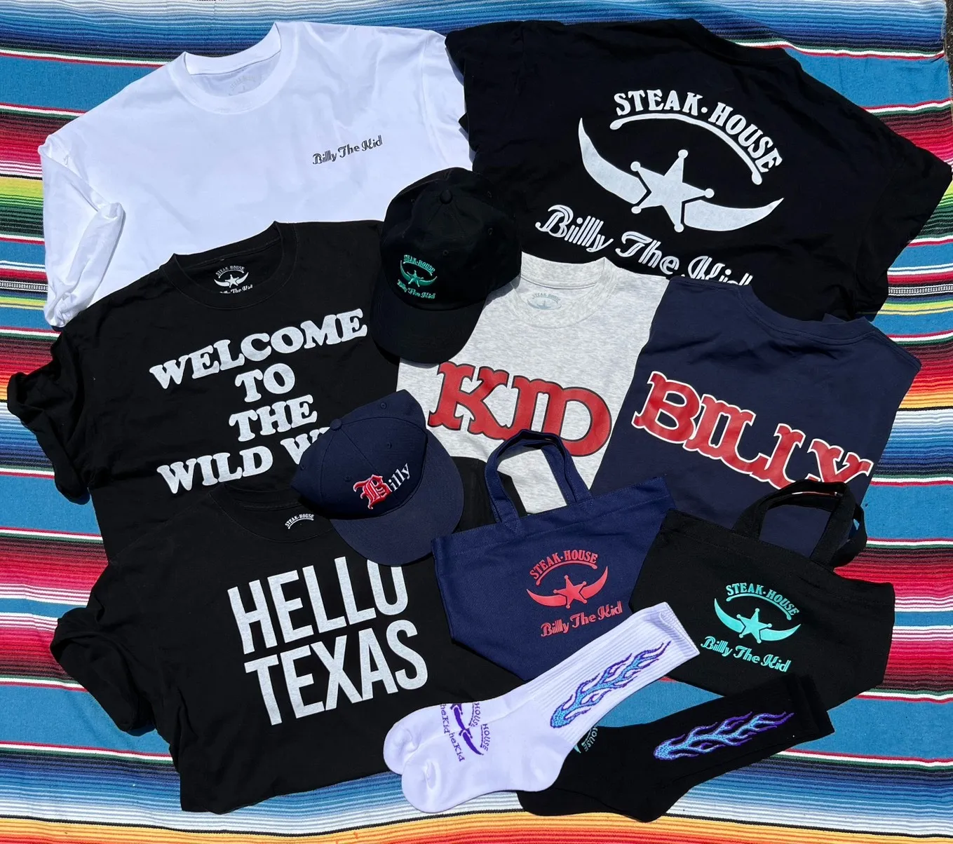 Billy The Kid オリジナルアパレルグッズ発売開始